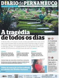 Capa do jornal Diario de Pernambuco 01/05/2021