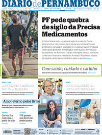 Capa do jornal Diario de Pernambuco 01/10/2021