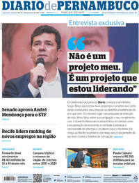 Capa do jornal Diario de Pernambuco 02/12/2021