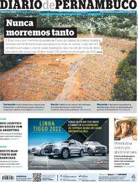 Capa do jornal Diario de Pernambuco 03/03/2021