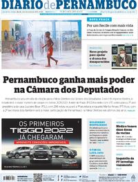Capa do jornal Diario de Pernambuco 04/02/2021