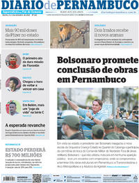 Capa do jornal Diario de Pernambuco 04/09/2021