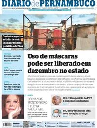 Capa do jornal Diario de Pernambuco 05/11/2021