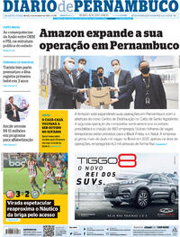 Capa do jornal Diario de Pernambuco 06/10/2021