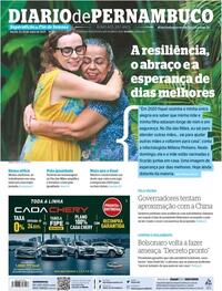 Capa do jornal Diario de Pernambuco 08/05/2021