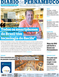 Capa do jornal Diario de Pernambuco 20/11/2021