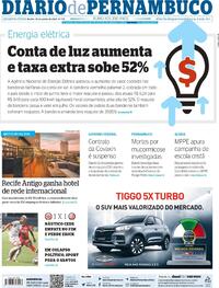 Capa do jornal Diario de Pernambuco 30/06/2021