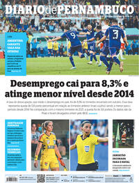 Capa do jornal Diario de Pernambuco 01/12/2022