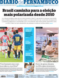 Capa do jornal Diario de Pernambuco 03/05/2022