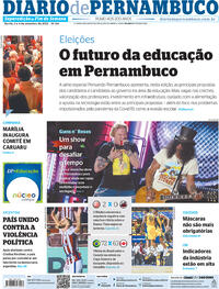 Capa do jornal Diario de Pernambuco 03/09/2022