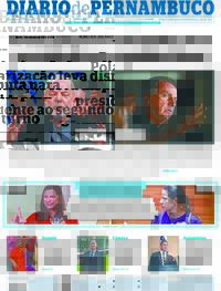 Capa do jornal Diario de Pernambuco 03/10/2022