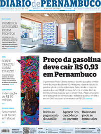 Capa do jornal Diario de Pernambuco 05/07/2022