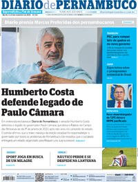 Capa do jornal Diario de Pernambuco 05/11/2022