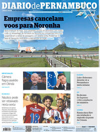 Capa do jornal Diario de Pernambuco 11/10/2022