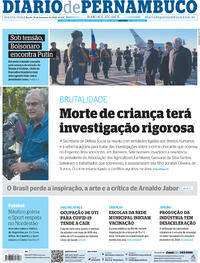 Capa do jornal Diario de Pernambuco 16/02/2022