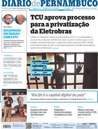 Capa do jornal Diario de Pernambuco 19/05/2022