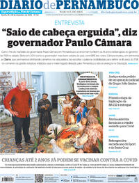 Capa do jornal Diario de Pernambuco 24/12/2022