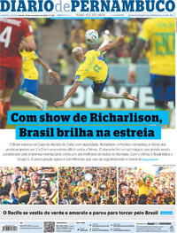 Capa do jornal Diario de Pernambuco 25/11/2022