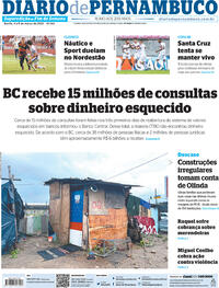 Capa do jornal Diario de Pernambuco 04/03/2023