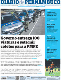 Capa do jornal Diario de Pernambuco 05/07/2023