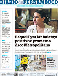Capa do jornal Diario de Pernambuco 07/12/2023