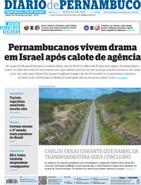 Capa do jornal Diario de Pernambuco 18/03/2023