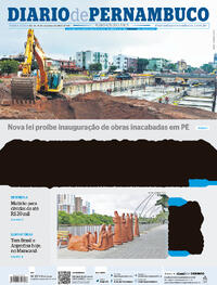 Capa do jornal Diario de Pernambuco 21/11/2023