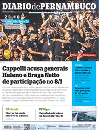 Capa do jornal Diario de Pernambuco 24/04/2023