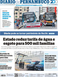 Capa do jornal Diario de Pernambuco 04/12/2024