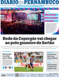Capa do jornal Diario de Pernambuco 05/02/2024