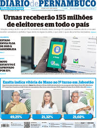 Capa do jornal Diario de Pernambuco 05/10/2024
