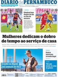 Capa do jornal Diario de Pernambuco 09/03/2024