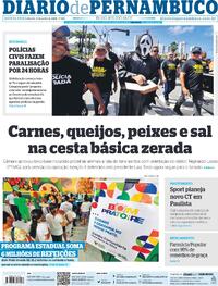 Capa do jornal Diario de Pernambuco 11/07/2024