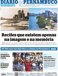 Capa do jornal Diario de Pernambuco 12/10/2024