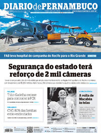 Capa do jornal Diario de Pernambuco 17/05/2024