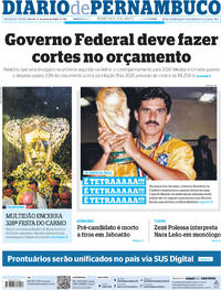 Capa do jornal Diario de Pernambuco 17/07/2024