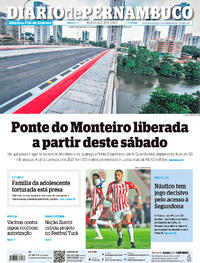 Capa do jornal Diario de Pernambuco 24/08/2024