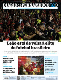 Capa do jornal Diario de Pernambuco 25/11/2024