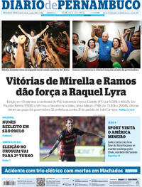 Capa do jornal Diario de Pernambuco 28/10/2024