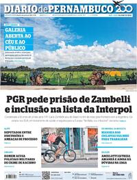 Capa do jornal Diario de Pernambuco 04/06/2025