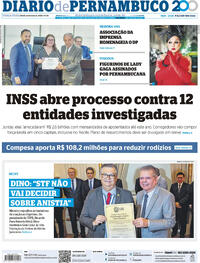 Capa Diario de Pernambuco 06/05/2025