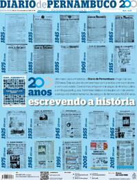 Capa do jornal Diario de Pernambuco 07/11/2025