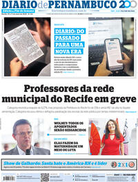 Capa Diario de Pernambuco 10/05/2025