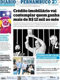 Capa do jornal Diario de Pernambuco 11/10/2025