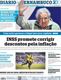 Capa Diario de Pernambuco 14/05/2025