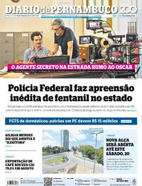 Capa do jornal Diario de Pernambuco 16/09/2025