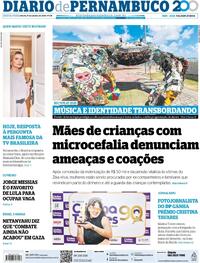 Capa do jornal Diario de Pernambuco 17/10/2025