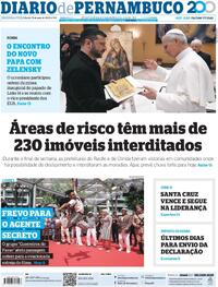Capa Diario de Pernambuco 19/05/2025