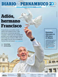 Capa Diario de Pernambuco 22/04/2025