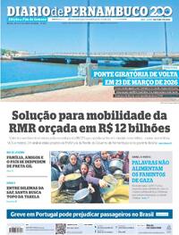Capa do jornal Diario de Pernambuco 26/07/2025